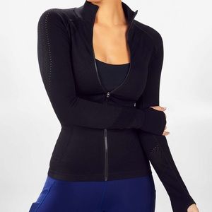 SOLD || Black Fabletics Delta Jacket